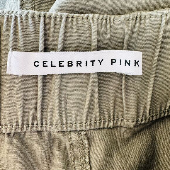 Celebrity Pink 3X-Large Pants Elastic Drawstring Waist Pockets Stretch Pull-On - Picture 4 of 8